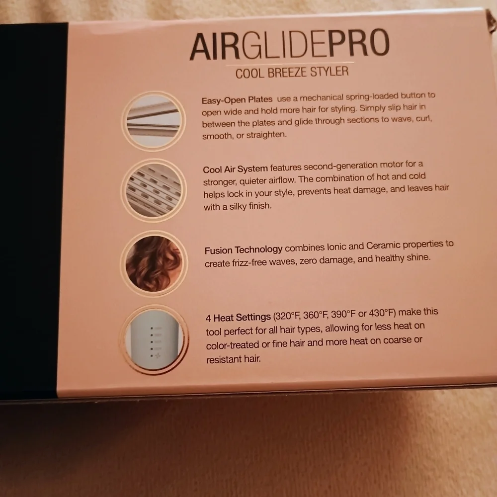 AirGlidePro Cool Breeze Styler - Teal